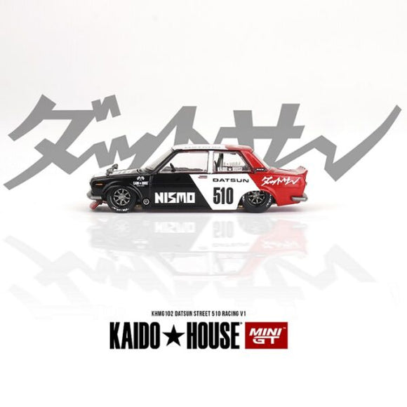 Mini GT G102 Datsun 510 Street Racing V1