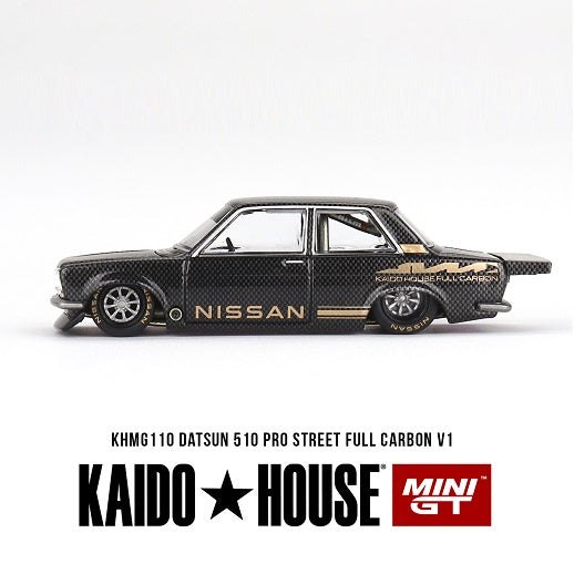 Mini GT G110 Datsun 510 ProStreet Full Carbon V1