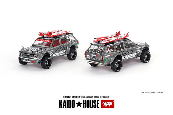 Mini GT G121 Datsun KAIDO 510 Wagon 4x4 Kaido Off-road V1