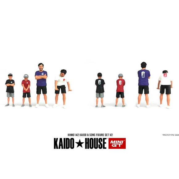 Mini GT G142 Kaido House 1/64 Figurine:  Kaido & Sons V2