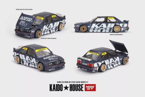 Mini GT G154 BMW M3 (E30) Kaido Works V1