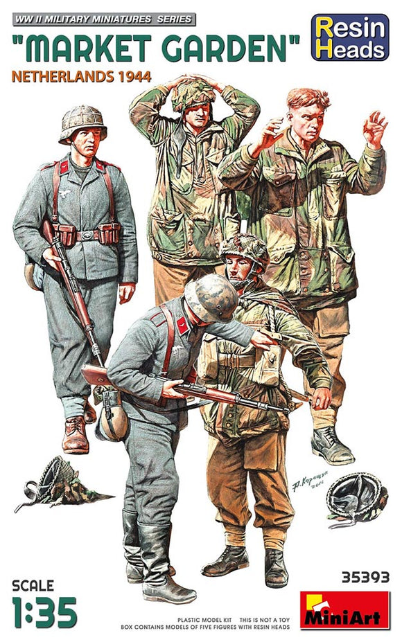 Miniart 35393 Market Garden Resin