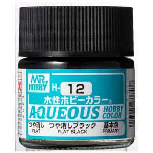 Mr. Hobby Aqueous H012 Flat Black
