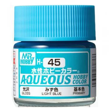 Mr. Hobby Aqueous H045 Gloss Light Blue
