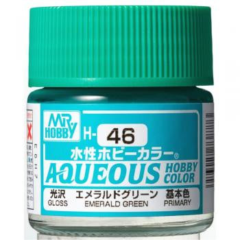 Mr. Hobby Aqueous H046 Gloss Emerald Green