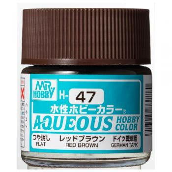 Mr. Hobby Aqueous H047 Gloss Red Brown