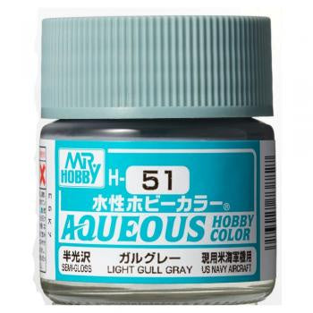 Mr. Hobby Aqueous H051 Gloss Light Gull Gray