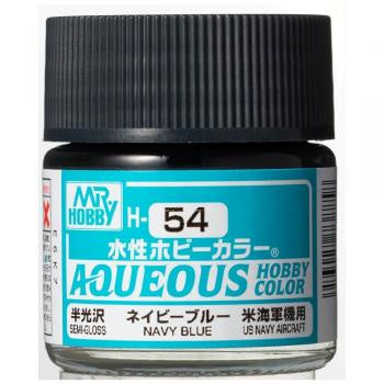 Mr. Hobby Aqueous H054 Semi Gloss Navy Blue