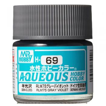 Mr. Hobby Aqueous H069 Semi Gloss RLM Grey