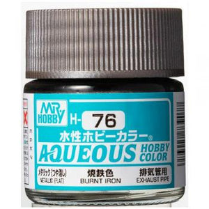 Mr. Hobby Aqueous H076 Metallic Burnt Iron