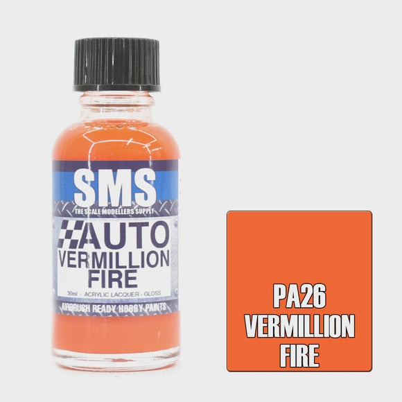 SMS PA26 Auto Vermillion Fire 30ml