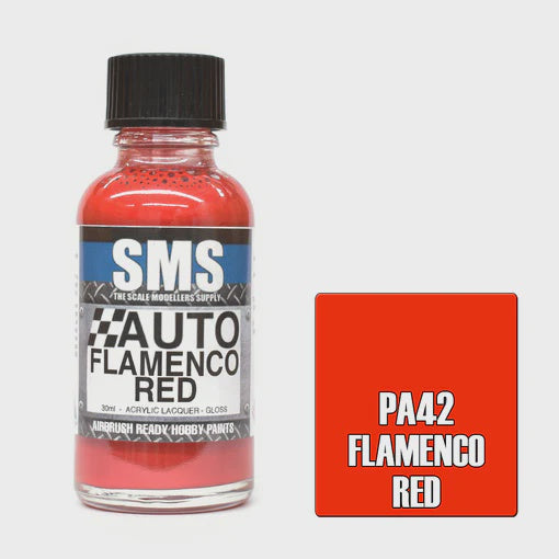 SMS PA42 Auto Flamenco Red 30ml