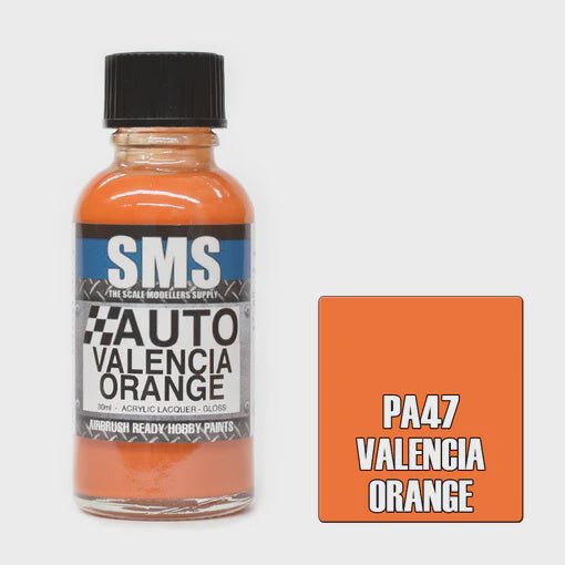 SMS PA47 Auto Valencia Orange 30ml