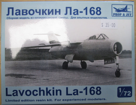 Prop & Jet 72215 Lavochkin LA-168