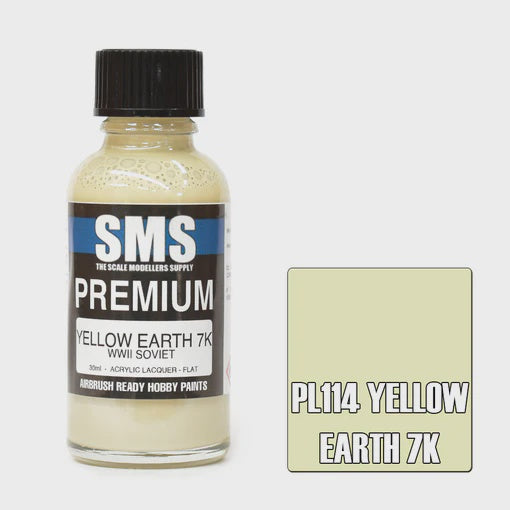 SMS PL114 Premium Yellow Earth 7K WWII Soviet 30ml