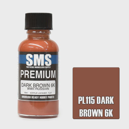 SMS PL115 Premium Dark Brown 6K WWII Soviet 30ml