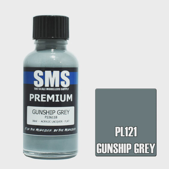 SMS PL121 Premium Gunship Grey 30ml