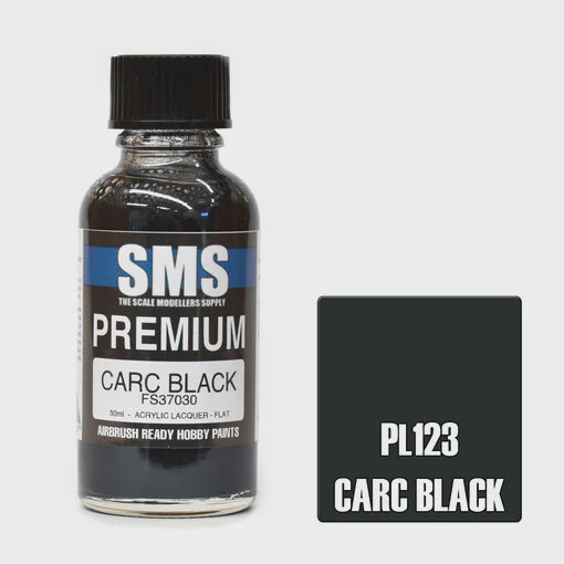 SMS PL123 Premium CARC Black 30ml
