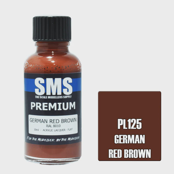 SMS PL125 Premium German Red Brown 30ml
