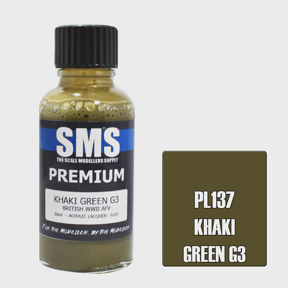 SMS PL137 Premium Khaki Green G3 30ml