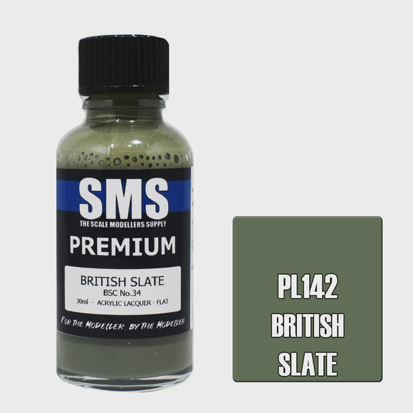 SMS PL142 Premium British Slate 30ml