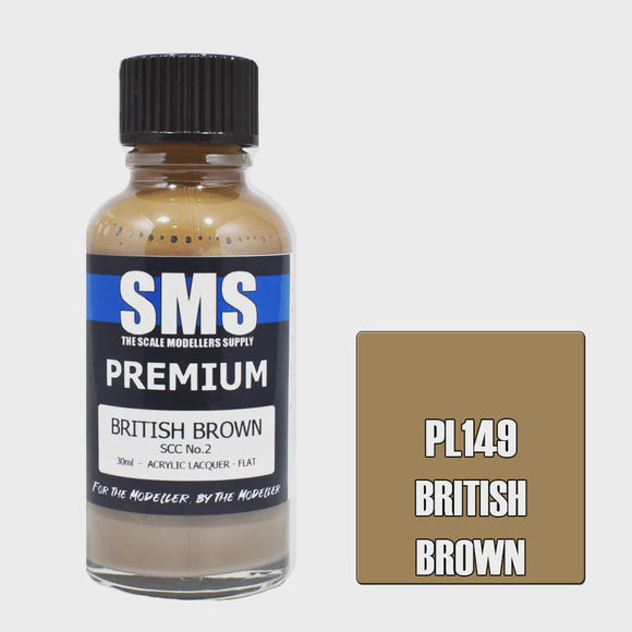 SMS PL149 Premium British Brown SCC 2 30ml
