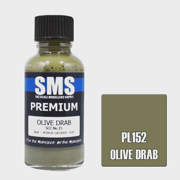 SMS PL152 Premium Olive Drab S.C.C. 15 30ml