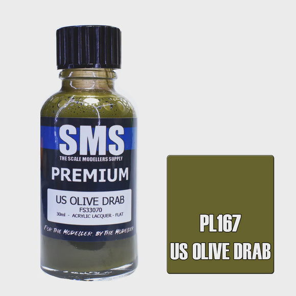 SMS PL167 Premium US Olive Drab 30ml