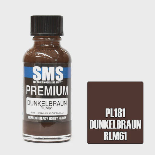 SMS PL181 Premium Dunkelbraun RLM61 30ml