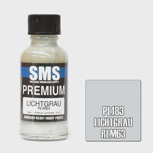 SMS PL183 Premium Lichtgrau RLM63 30ml