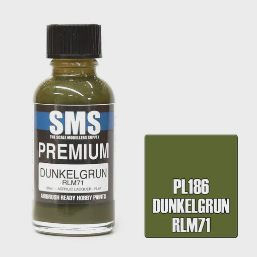 SMS PL186 Premium Dunkelgrun RLM71 30ml