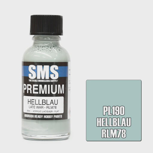 SMS PL190 Premium Hellblau RLM78 30ml