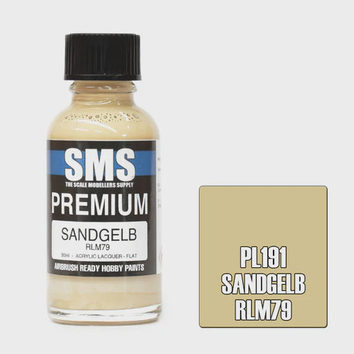 SMS PL191 Premium Sandgelb RLM79 30ml