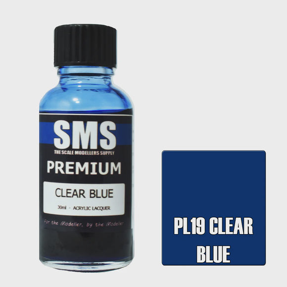 SMS PL19 Premium Clear Blue 30ml