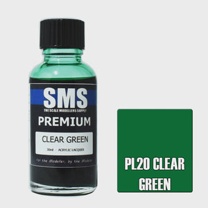 SMS PL20 Premium Clear Green 30ml