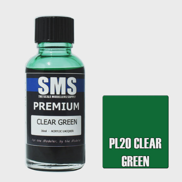 SMS PL20 Premium Clear Green 30ml