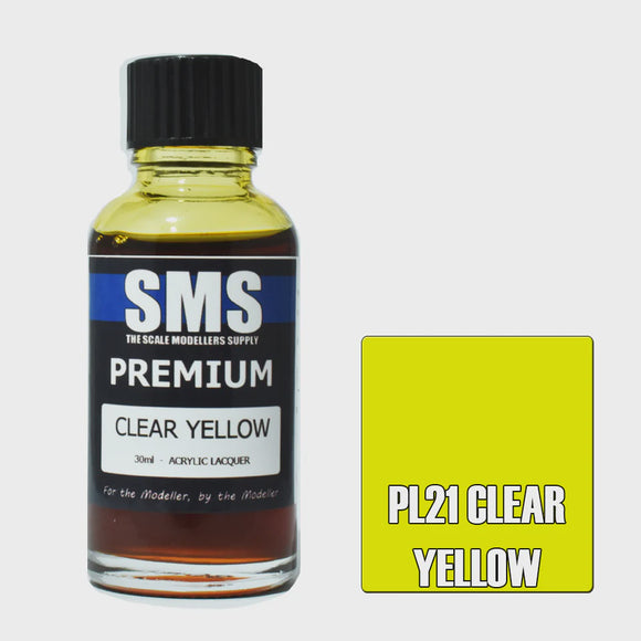 SMS PL21 Premium Clear Yellow 30ml