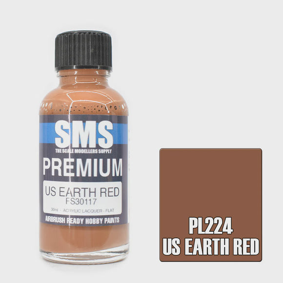SMS PL224 Premium US Earth Red 30ml