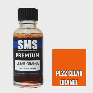 SMS PL22 Premium Clear Orange 30ml