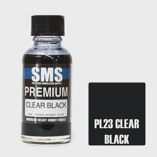 SMS PL23 Premium Clear Black 30ml