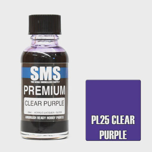 SMS PL25 Premium Clear Purple 30ml