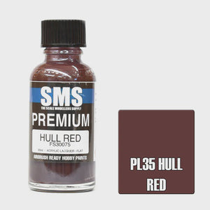 SMS PL35 Premium Hull Red 30ml