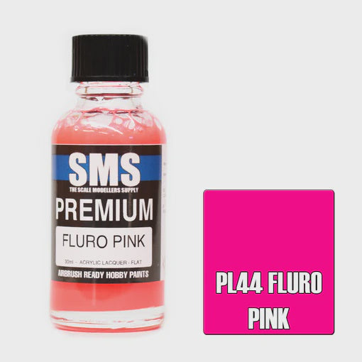 SMS PL44 Premium Flouro Pink 30ml