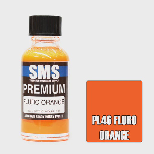 SMS PL46 Premium Flouro Orange 30ml