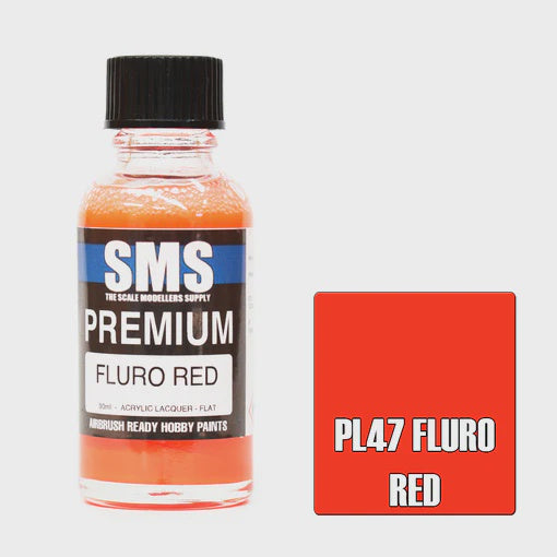 SMS PL47 Premium Flouro Red 30ml