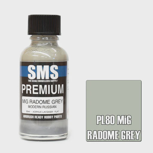 SMS PL80 Premium MiG Radome Grey 30ml