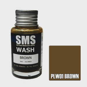 SMS PLW01 Premium Brown Wash 30ml