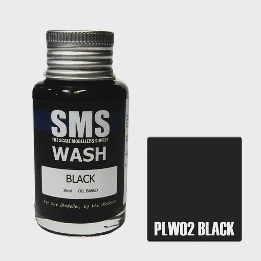 SMS PLW02 Black Wash 30ml