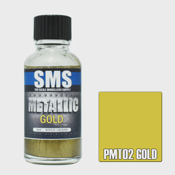 SMS PMT02 Metallic Gold 30ml