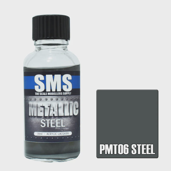 SMS PMT06 Metallic Steel 30ml